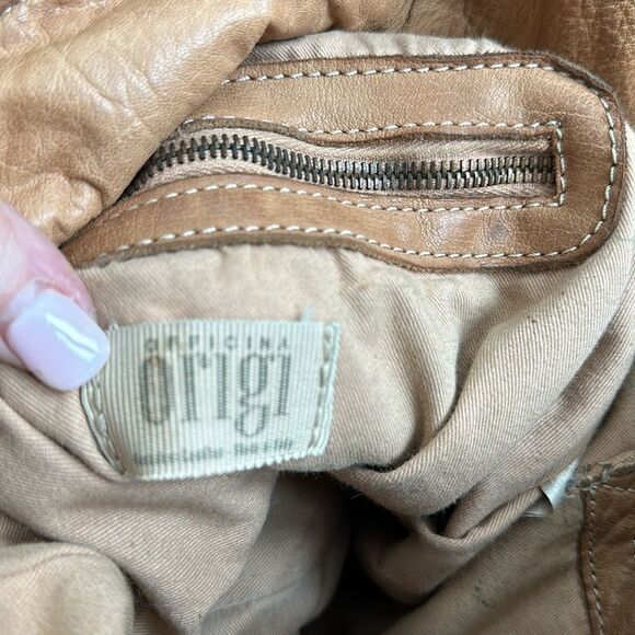 ORIGI HAND MADE ITALY P’ELLE BOVINA LEATHER LARGE WOVEN BAG TOTE PURSE RARE - Picture 14 of 16